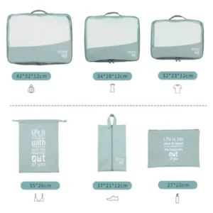 Organizador De Equipaje x6 Bolsas De Lujo cod 6 - Image 13