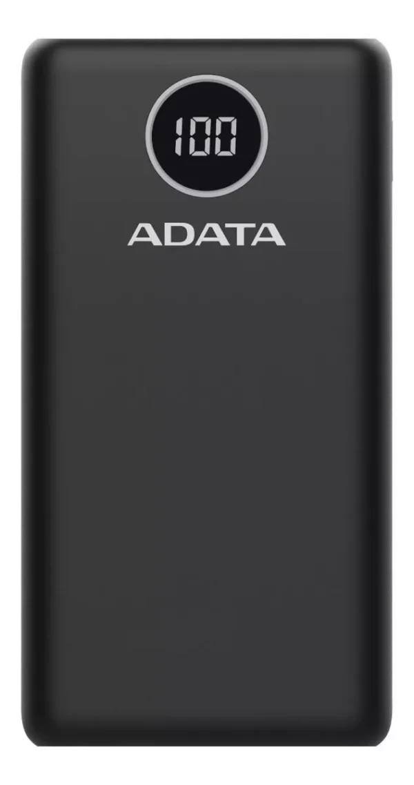Adata P20000QCD Power Bank 20000mAh Carga Rápida QC/PD USB-C, Negro cod 22 - Image 3