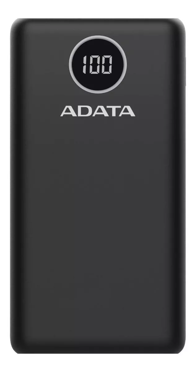 Adata P20000QCD Power Bank 20000mAh Carga Rápida QC/PD USB-C, Negro cod 22 - Image 3