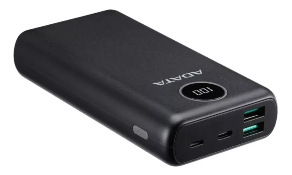 Adata P20000QCD Power Bank 20000mAh Carga Rápida QC/PD USB-C, Negro cod 22 - Image 5