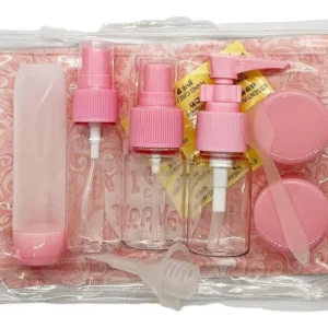 Kit Juego Botellas Plasticas Viaje Vacias Set X9 cod 13 - Image 3
