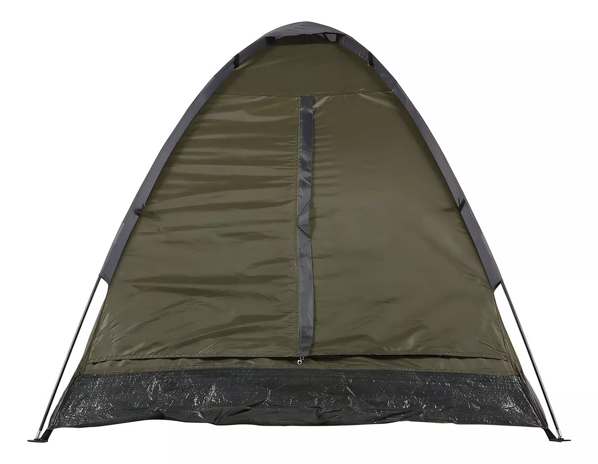 Carpa 4 personas Klimber termosellada con bolso mar del plata color verde cod 12 - Image 1