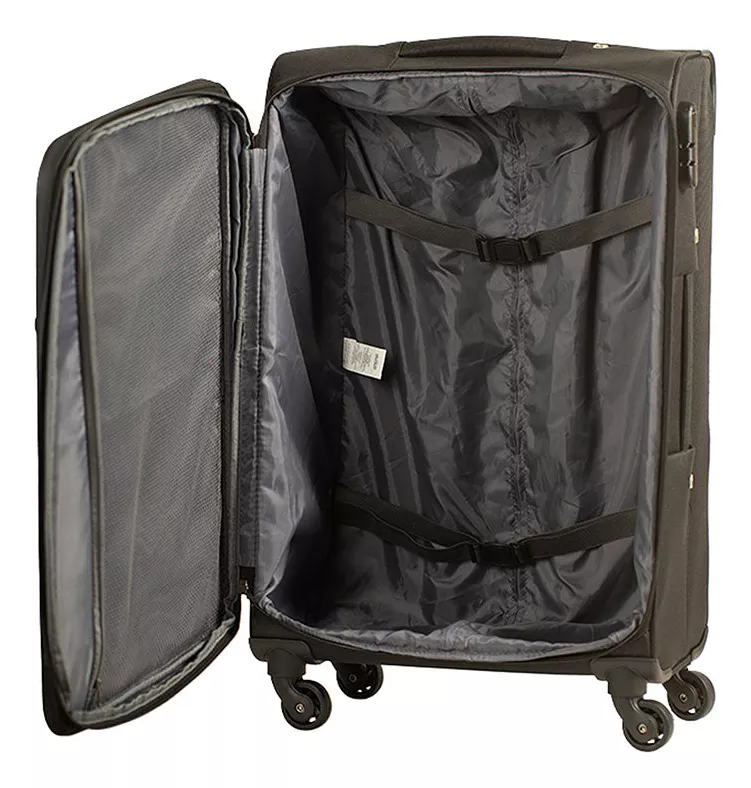 Maleta American Tourister Oasis Grande Black Color Negro cod 17 - Image 4