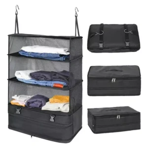 Maleta Colgante Organizador Equipaje Guardar Ropa 3 Niveles cod 11 - Image 1