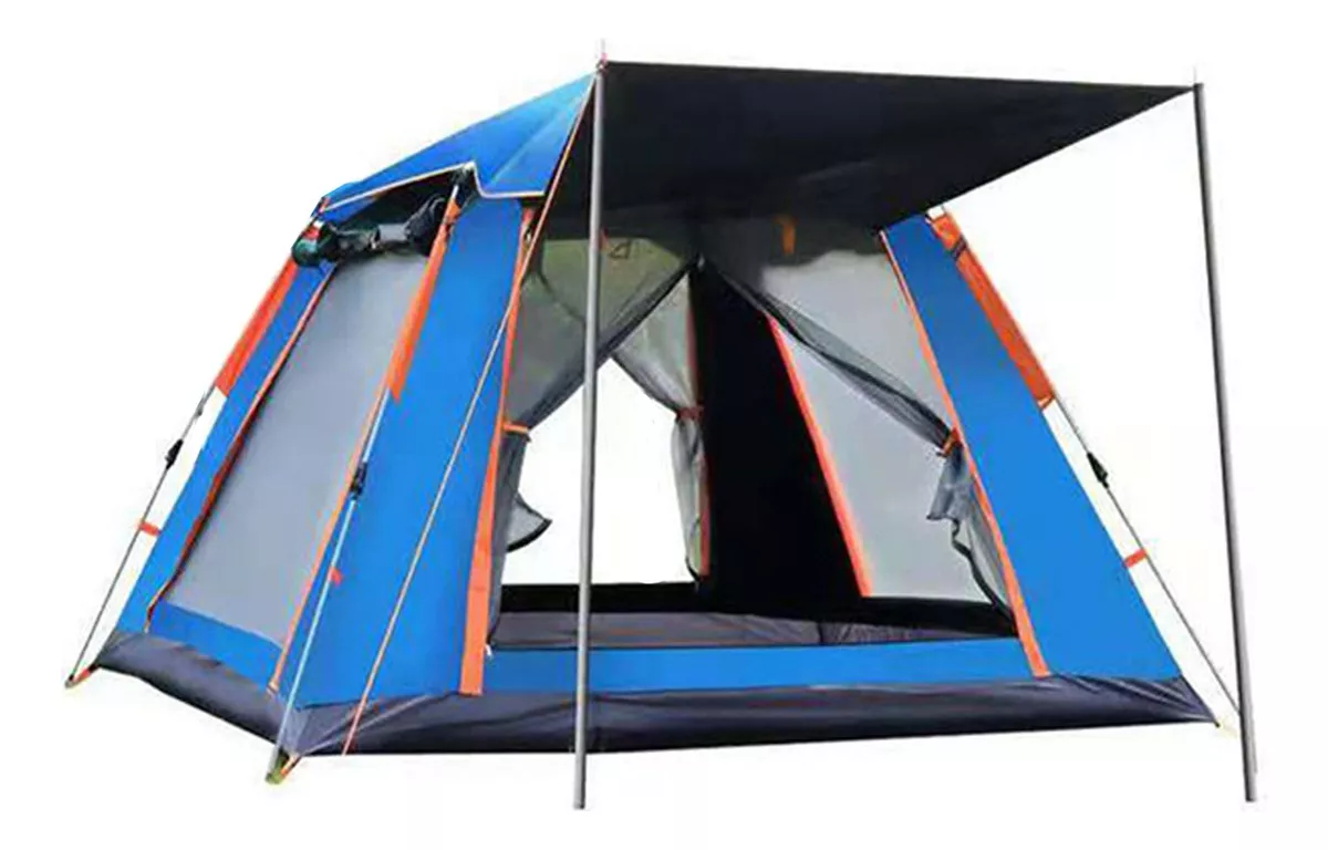 Carpa Camping Armable Impermeable 2-4 Personas Aire Libre cod 26 - Image 1