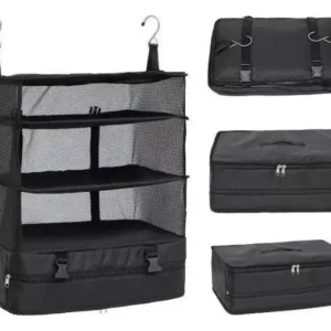 Maleta Colgante Organizador Equipaje Guardar Ropa 3 Niveles cod 11 - Image 3