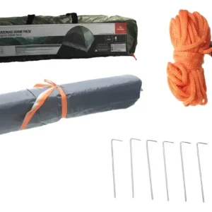 Carpa 4 personas Klimber termosellada con bolso mar del plata color verde cod 12 - Image 7