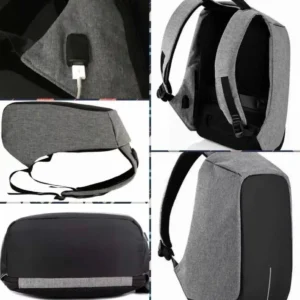 Maleta Maletín Antirrobo Impermeable Puerto Usb cod 18 - Image 2