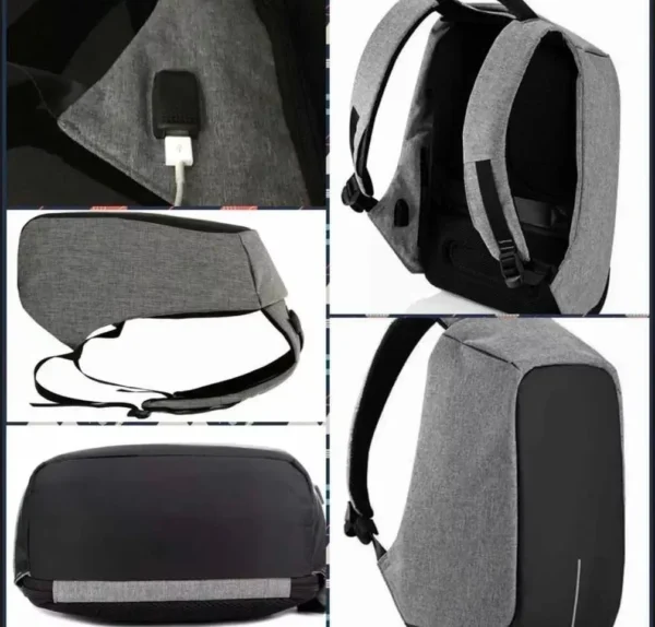 Maleta Maletín Antirrobo Impermeable Puerto Usb cod 18 - Image 2