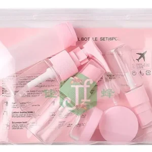 Kit Juego Botellas Plasticas Viaje Vacias Set X9 cod 13 - Image 5