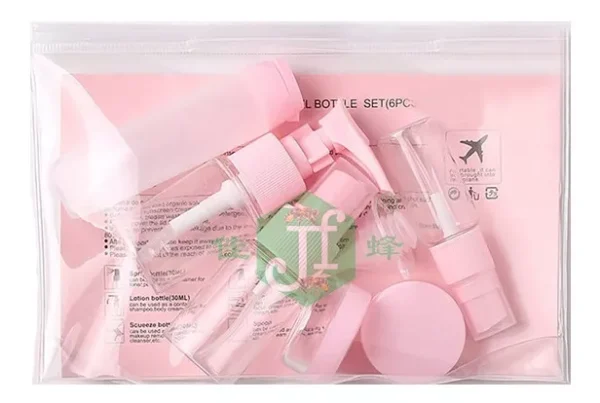Kit Juego Botellas Plasticas Viaje Vacias Set X9 cod 13 - Image 5