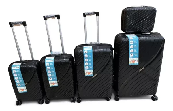 Combo De Maletas De Viaje Travel System 5 Tamaños Seguro Tsa cod 24 - Image 5