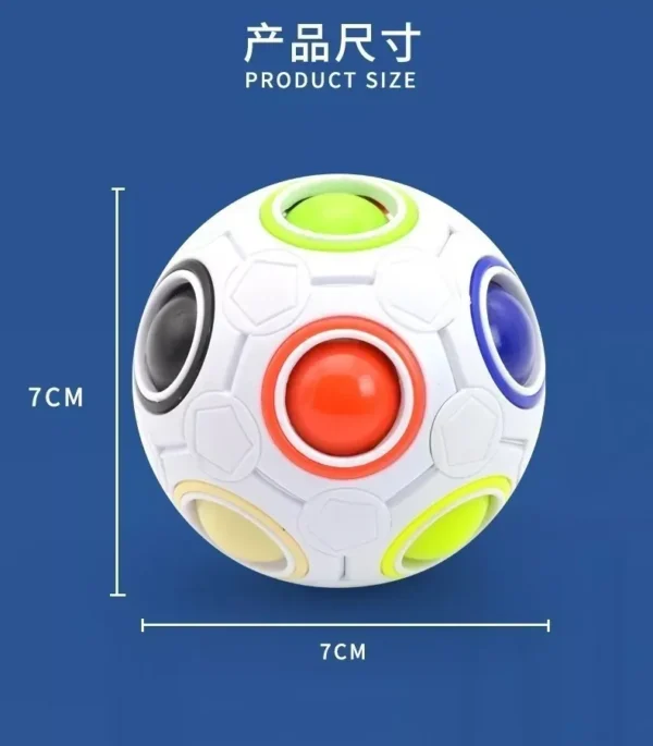 Fidget Pelota Futbol Entretenimiento Anti Estrés - Image 3