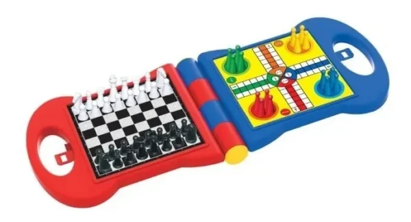 Juego De Mesa Portatil Viaje 5 En 1 - Image 2