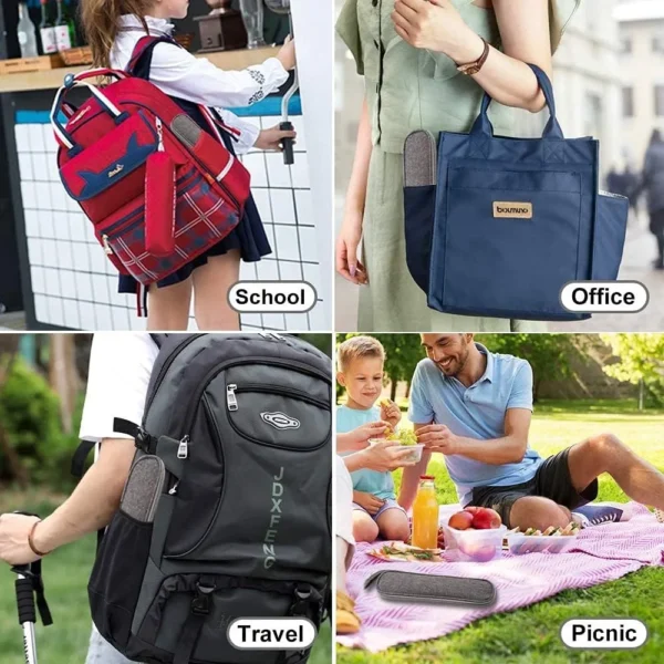 Cubiertos Viaje Utensilios Estuche - Image 3