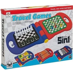 Juego De Mesa Portatil Viaje 5 En 1 - Image 1