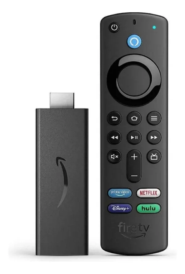Amazon Fire Tv Stick 3ra Generación Color Negro Tipo de control remoto De voz