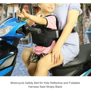 Cinturón De Seguridad Para Niños Con Arnés Para Moto - Image 5
