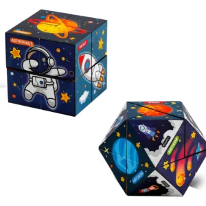 Cubo Magico Astronauta Viaje Cosmico Rompecabezas - Image 1
