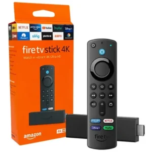 Amazon Fire TV Stick 4K de voz 3.ª generación 4K 8GB negro con 1.5GB de memoria RAM - Image 1