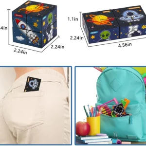 Cubo Magico Astronauta Viaje Cosmico Rompecabezas - Image 5