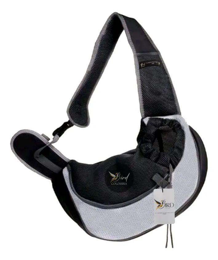 Maleta Cargador Bird Para Mascotas Perro O Gato Color Morado - Image 1